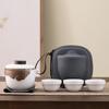 Ceramic Hand Grab Pot Kuaike Cup Portable Travel Tea Set Business Gifts Opening Event Souvenirs