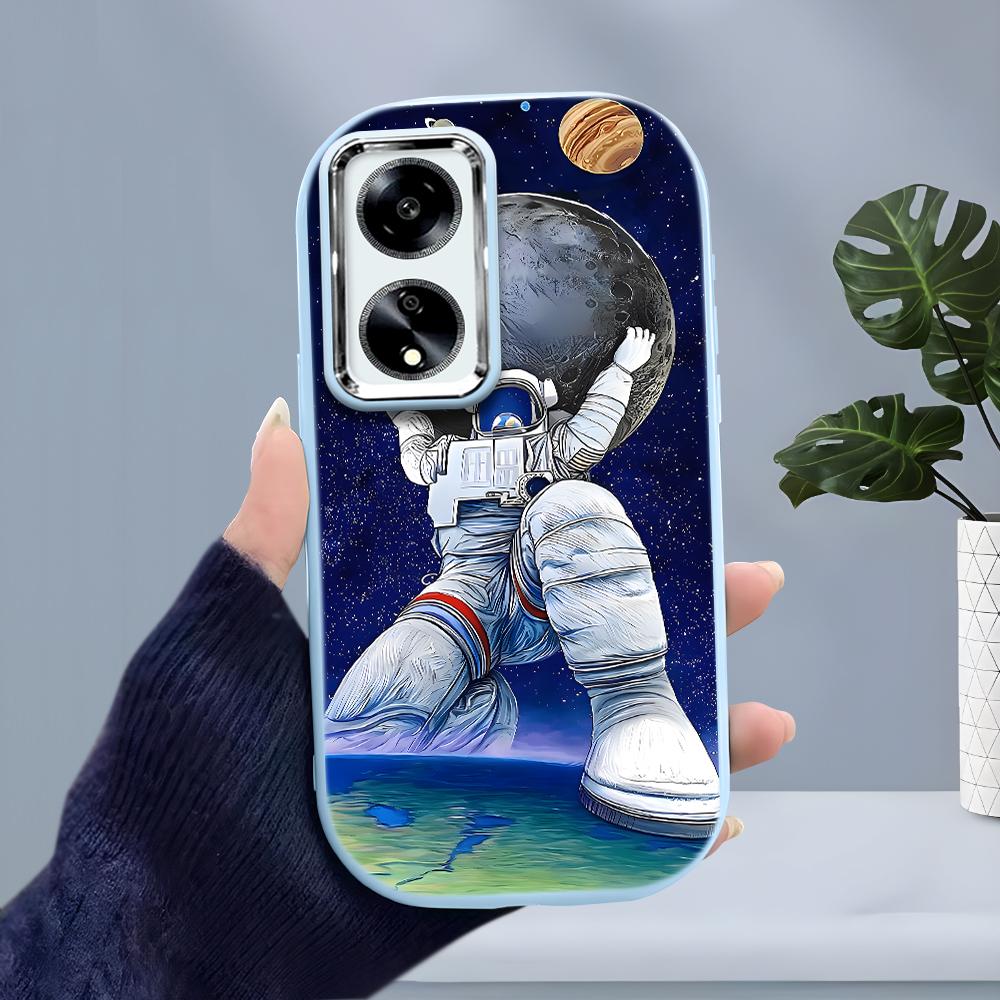 Solid Color Silver Edge Lens Soft Liquid Silicone Shockproof Phone Case for iPhone Samsung Huawei Honor Xiaomi Redmi OPPO Realme Vivo Infinix Tecno