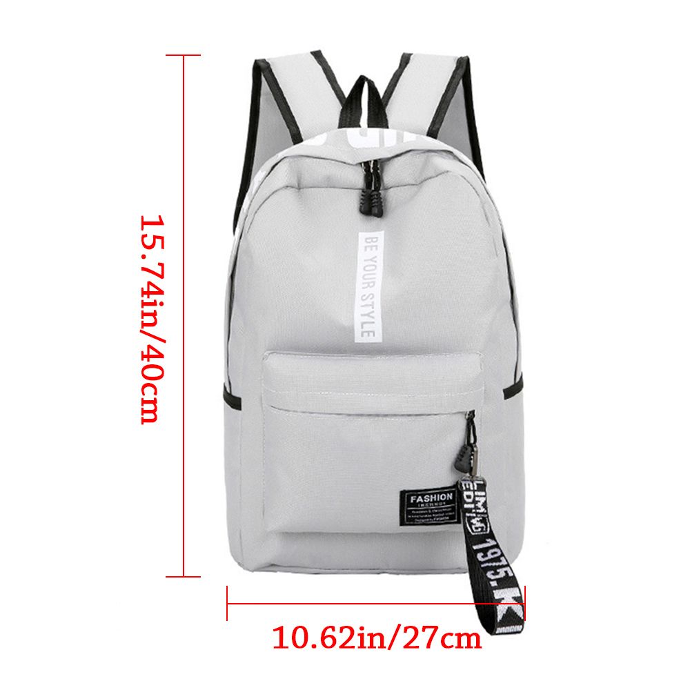 Teenage Girls Nylon Waterproof Schoolbag Bags Backpack Travel Rucksack