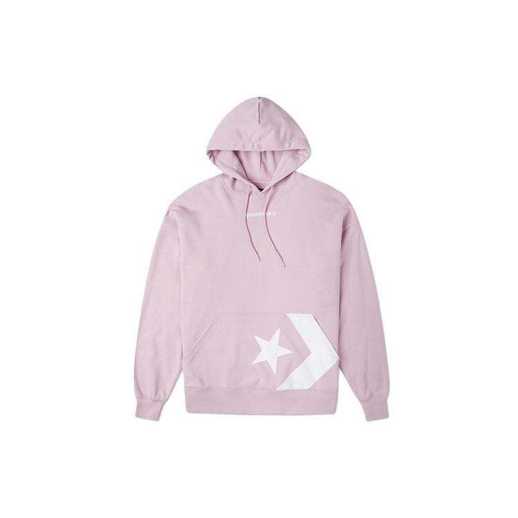 (WMNS) Converse Star Chevron Pocket Hoodie Asia Sizing Pink Women s 10023083-A02 XL