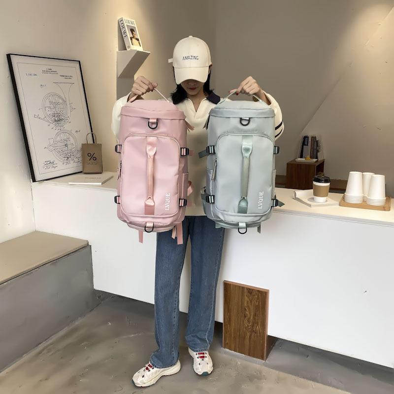 Versatile Large Capacity Gym and Travel Bag - Single Shoulder, Crossbody, or Handheld