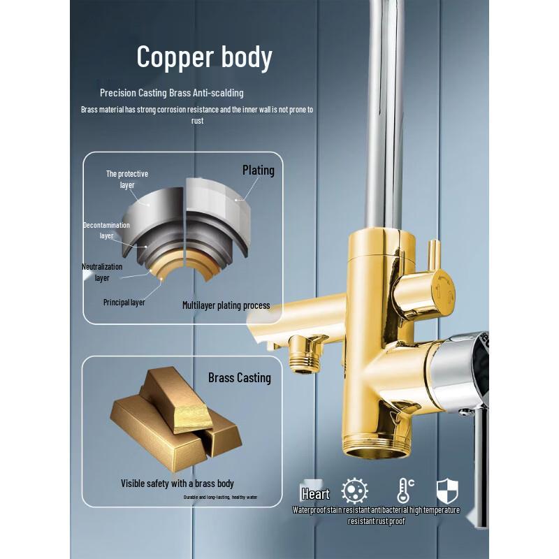 Lion Aosen Hot & Cold Shower Faucet System