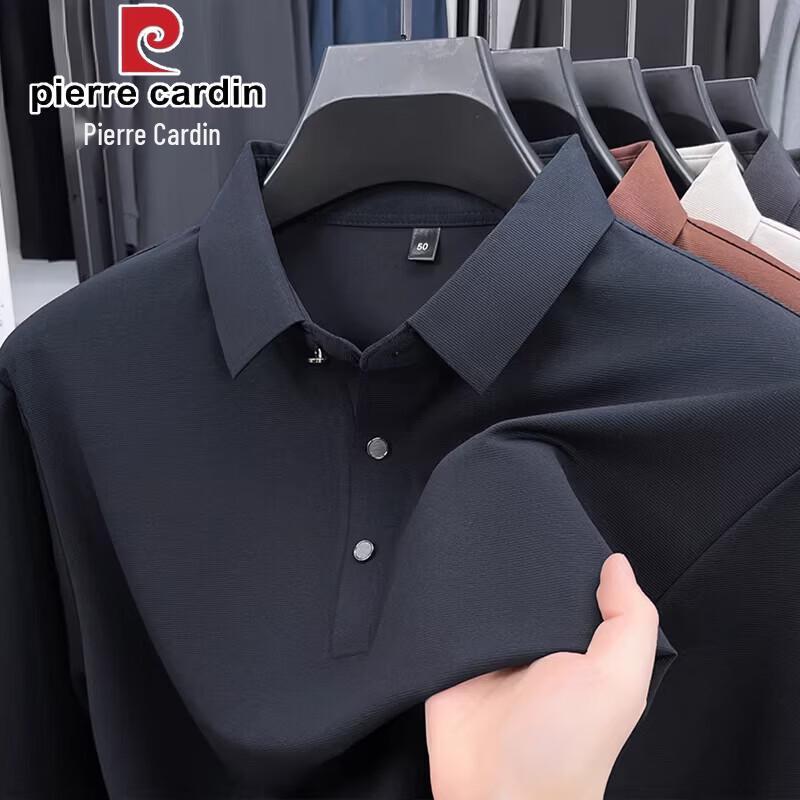 

Pierre Cardin Men s Long Sleeve Polo Shirt 2XL