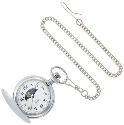 MARINO Capitano Taschenuhr SUN MOON Sun Moon Taschenuhr Arabische Ziffern [Marino Capitano] & & MC-137-6