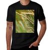 Fan Palm Soft Fibers Tshirt Casual Breathable Short Sleeve Top