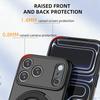 For iPhone 17 Pro Magnetic Case Rotating Kickstand TPU PC Phone Cover Compatible with MagSafe
