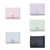 Multi-card Flower Short Wallet Pu Leather Card Holder Cute Tri-Fold Wallet  Travel