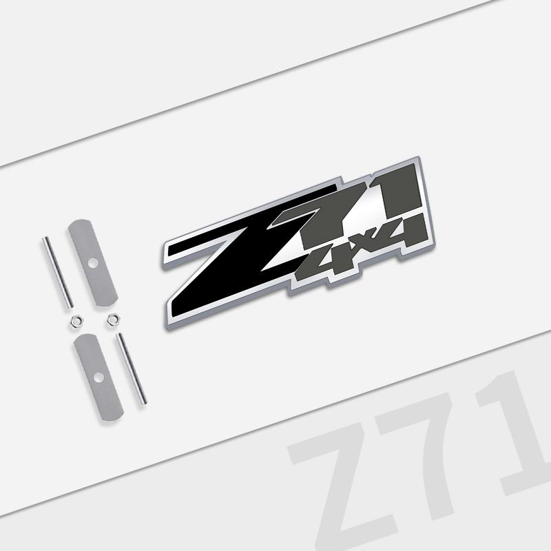 Auto Metall Für Chevrolet Z71 4X4 Kühlergrill Logo Silverado Sierra Tahoe Suburban 1500 Chevy Camaro Aveo Trax Auto Abzeichen Kofferraum Aufkleber