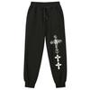 KAN6312 Klpb0011 Chicano Cross Jogger Pants Black