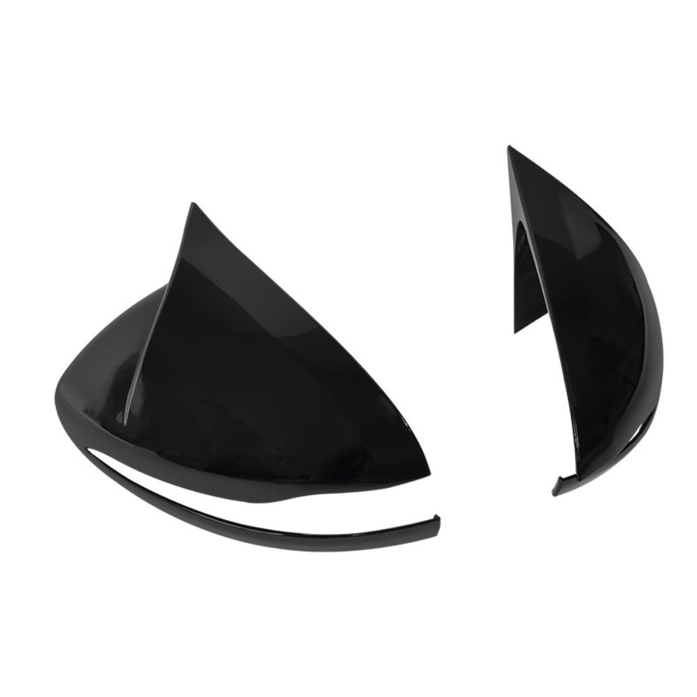

For Mercedes-Benz C E S GLC Class W205 W213 X253 W222 Glossy Black Carbon Look LH Driver Side Mirror Cover Cap Replacement Glossy Black