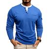 Shoulder Sleeves Men'S Long Sleeved Patchwork T-Shirt Casual Top