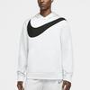 Nike Oversized Logo Basketball Hoodie Men Outerwear White CK6458-100