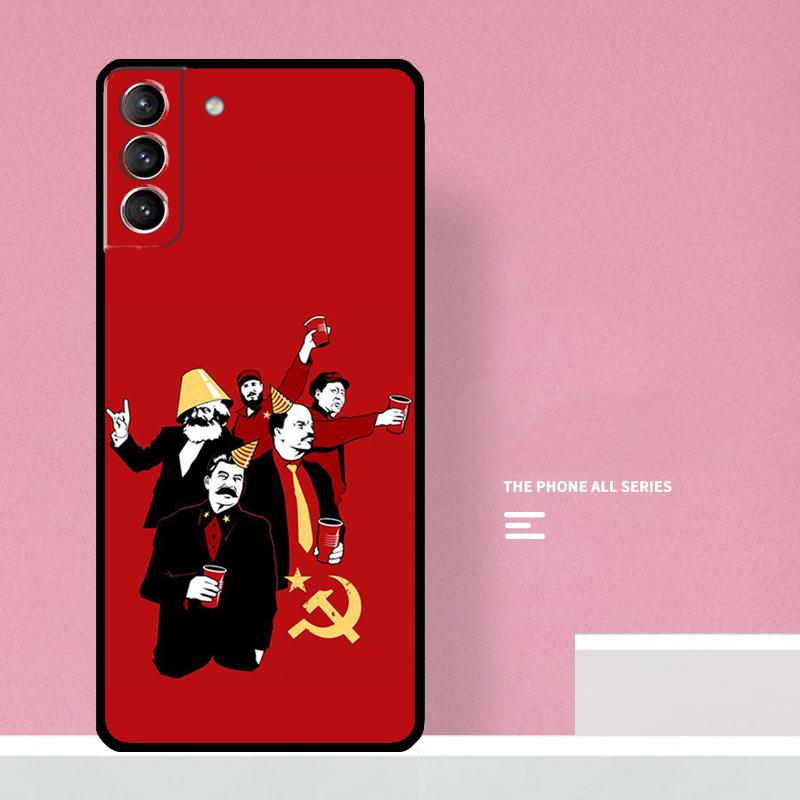 Stalin Soviet Case For Samsung Galaxy S23 S22 Ultra Plus S8 S9 S10 Plus Note 10 20 S21 FE S20 FE Cover