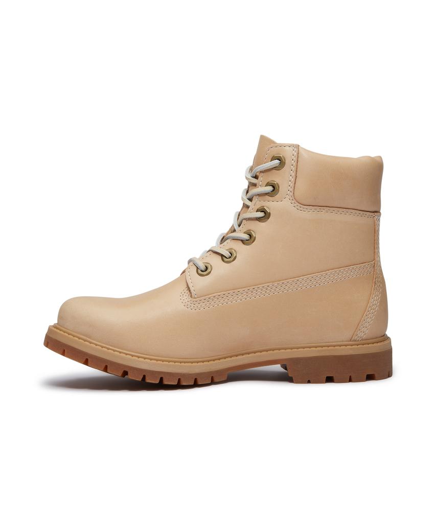 Timberland (Women'S) Premium 6-Inch Lace Waterproof Boots - Medium Beige Full Grain / A2Hr8-En2