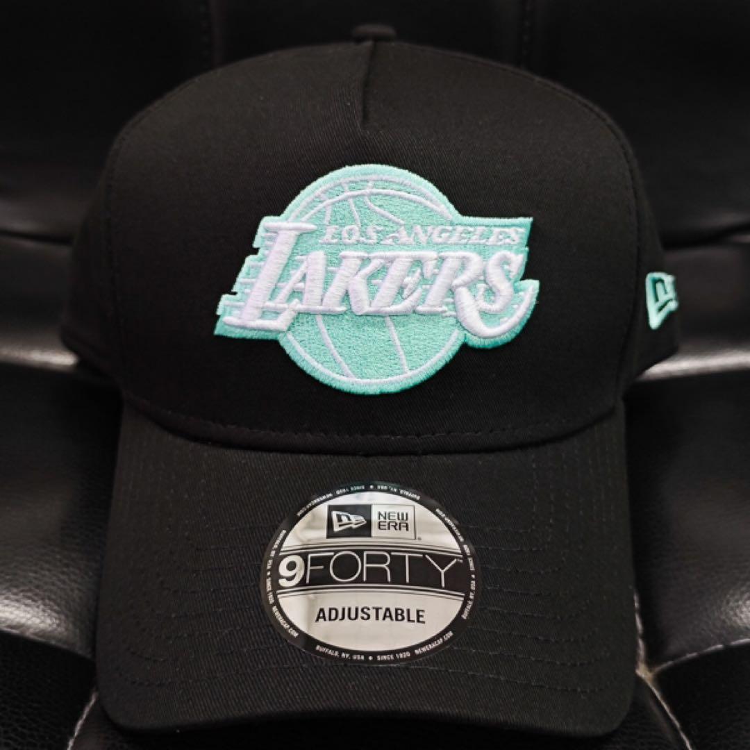 Used NBA Los Angeles Lakers Baseball Hat New Era Cap M344