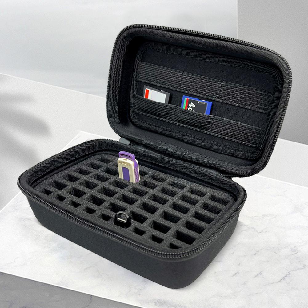 USB Flash Drive Case SD Card Thumb Drive Holder Organizer USB Storage Case USB Flash Drive Storage Bag for USB Flash Drive Pen