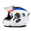 Safety Riding Patrol Full Face Helmet Motorcycle Modular Flip-Up With Anti-Fog Lens