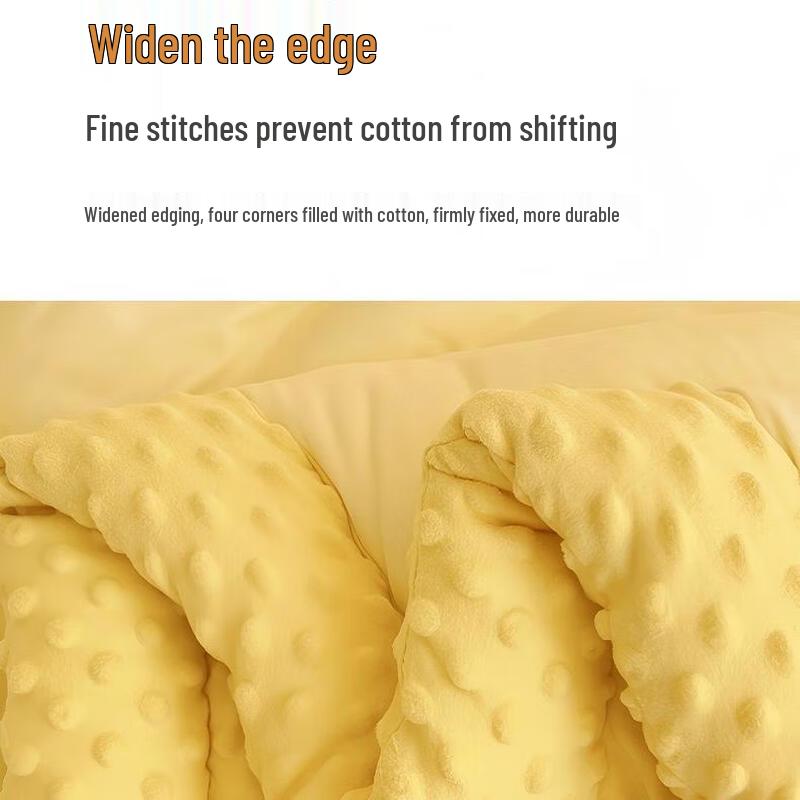 A-Class Baby-Friendly Knitted Cotton Sensory Dot Nap Blanket