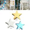 High-quality Star Paper Garland In Gold Silver And Blue For Festive Celebrations