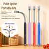 360° Flexible Hose Pulse Igniter Portable Kitchen Lighter for Candles & Aromatherapy