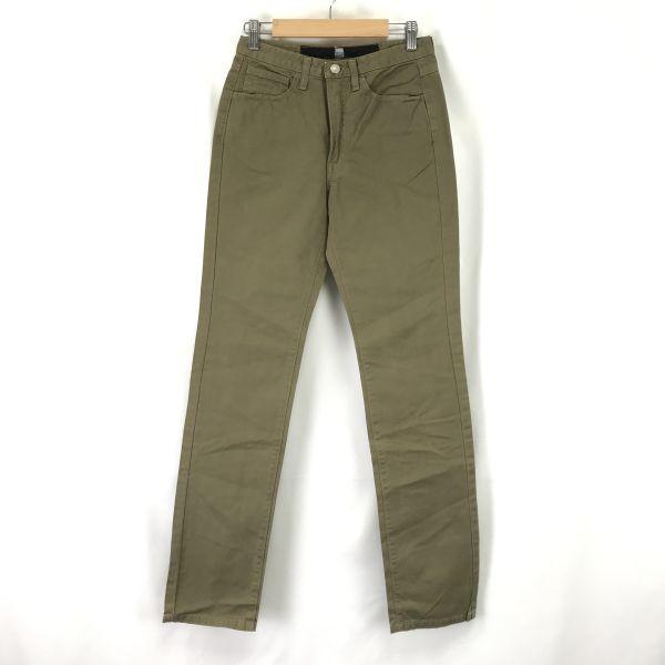 New with Tag Made In Japan MARITHE+FRANCOIS GIRBAUD Cotton Pants Women S L85 Khaki cBH564