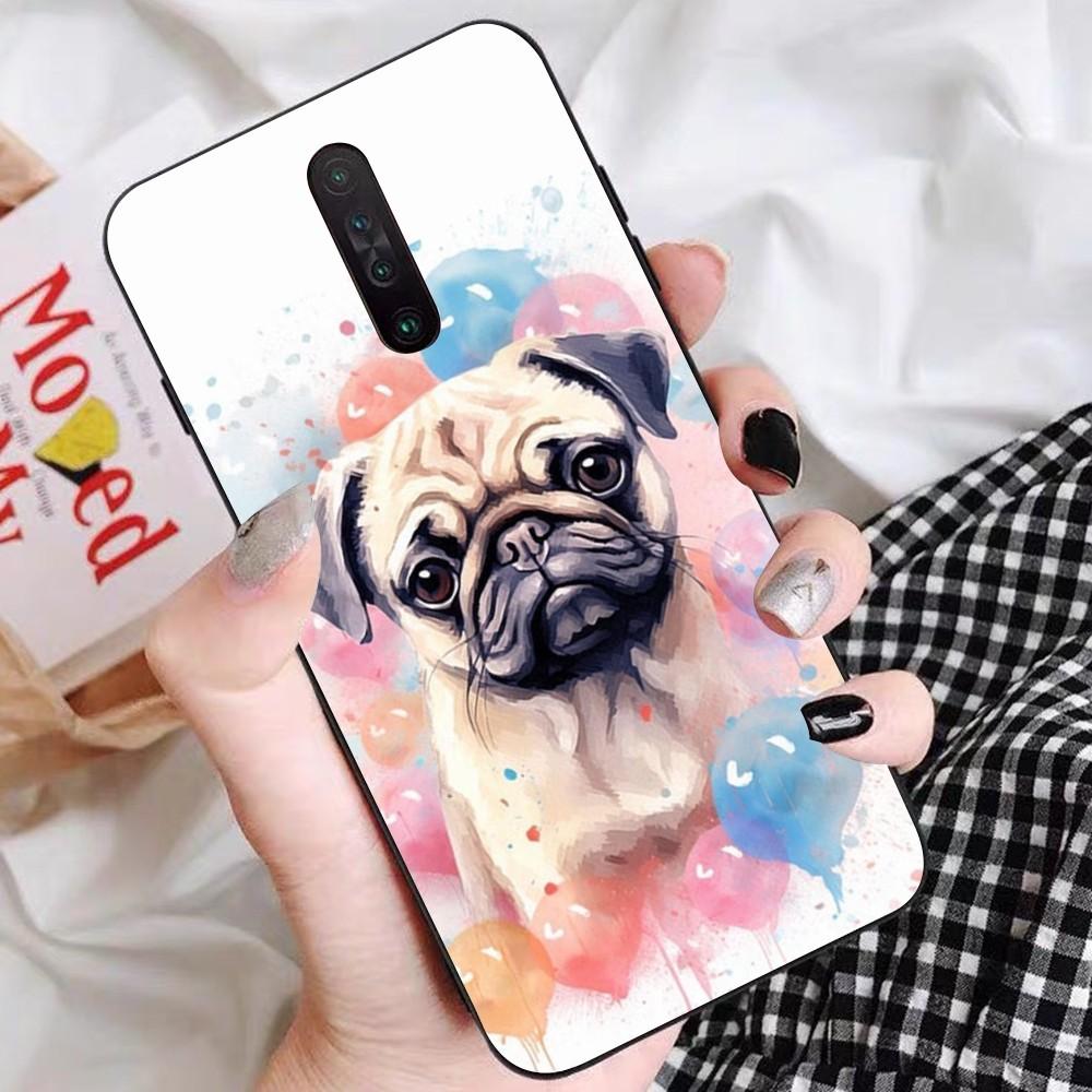 

Чехол для телефона с изображением французского бульдога и мопса для Redmi 5 6 7 8 9 10 Plus Pro 6 7 8 9 A GO K20 K30 K40 Pro Plus F3 Fundas Redmi 6