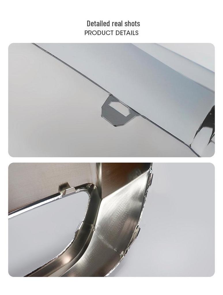 Pannello Decorativo Cromato per Paraurti Anteriore Mercedes GLE W166 (GLE350/400) - Parte 1668857122