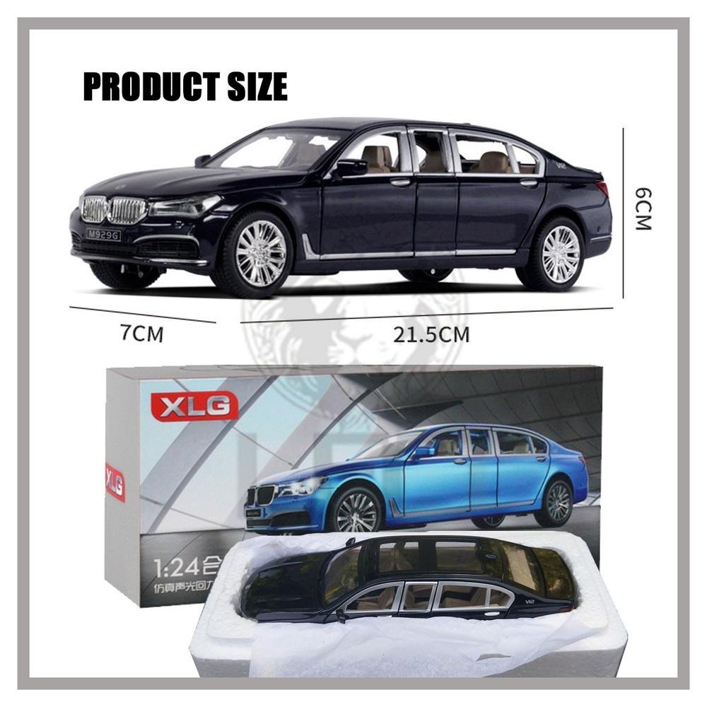 Clearance SalesKLT 1:24 BMW 760 Diecast Alloy Model Car for Kids Toys for Boys Toys for Kids Cars Toys