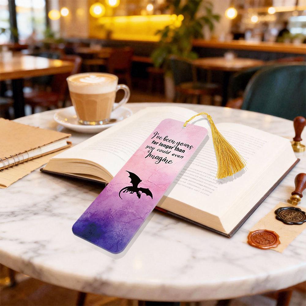 Akrylowa zakładka do książek Smok Czteroskrzydły: Kreatywna i spersonalizowana dekoracja prezentu