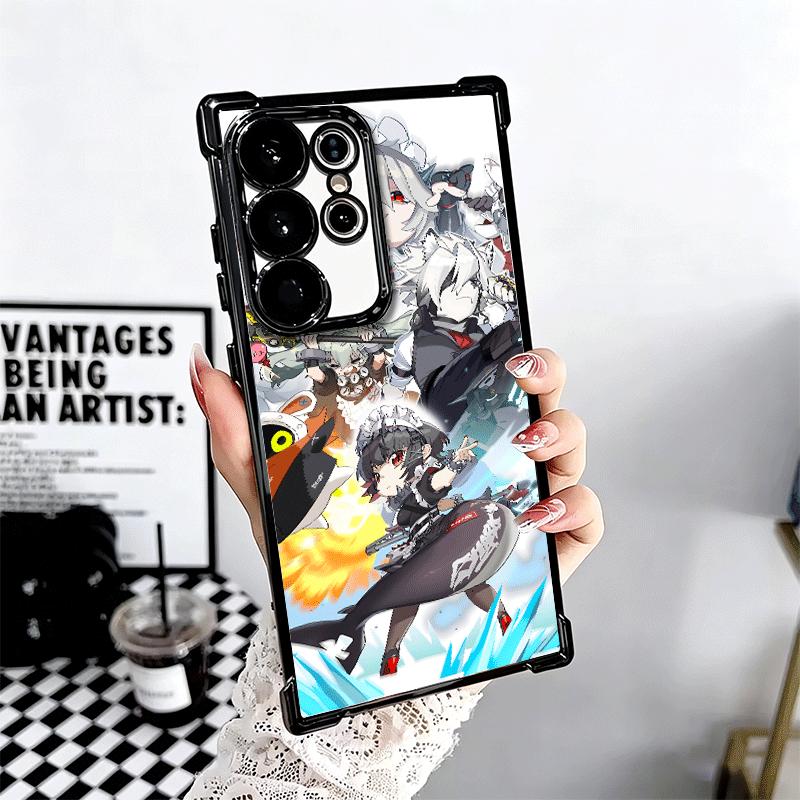 Zenless Zone Zero Ellen Joe Plating Phone Case For Samsung Galaxy S24 S25 FE S26 Edge S23 Ultra S22 S21 Plus S20 Anti-Fall Airab