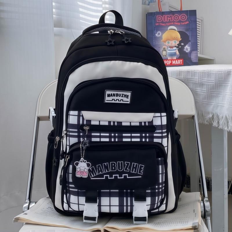 Schultasche Schultasche weiblich Ins Mori vielseitig Klasse 1-1 Mittelschule Oberschule Schüler große Kapazität hoher Wert Gewichtsreduzierung Rucksack