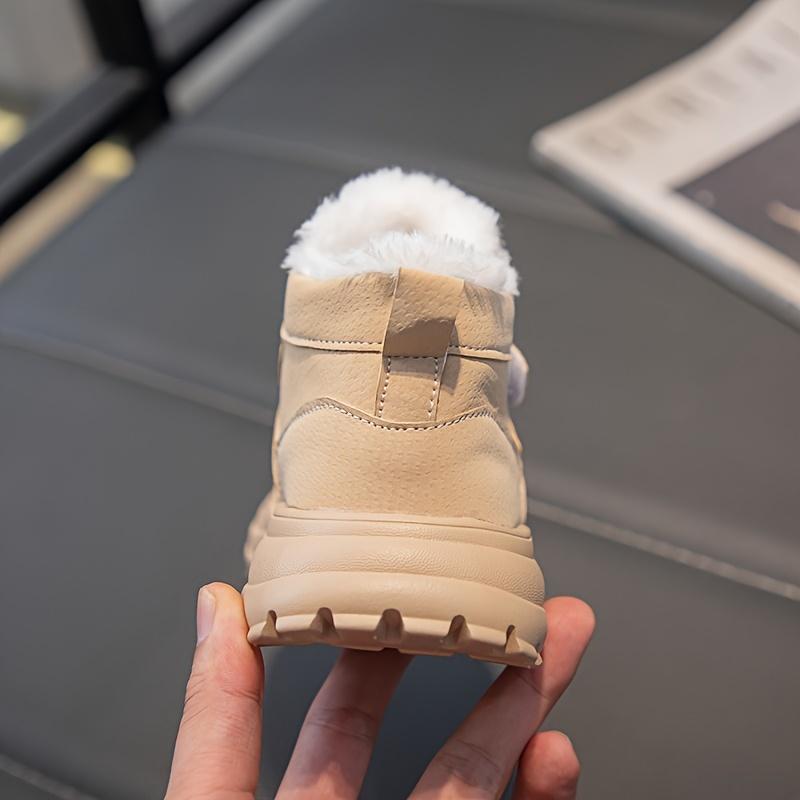 New Autumn And Winter Plush Warm Snow Boots for Girls Casual Sports Shoes for Boys