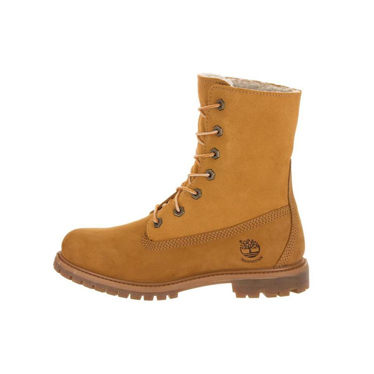 

Timberland Mid Calf Martin Boots Women boots Yellow TB08329R 38