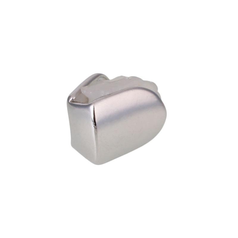 2 Pcs Hip Hop Teeth Single Tooth Grill Grillz Party Gift