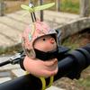 Adorable Pig and Unicorn Motorcycle Decor - Suitable for Bicycle and Mountain Bike Handlebar Hanging, Creative Number 8 Pool Design, Top Choice for Fr