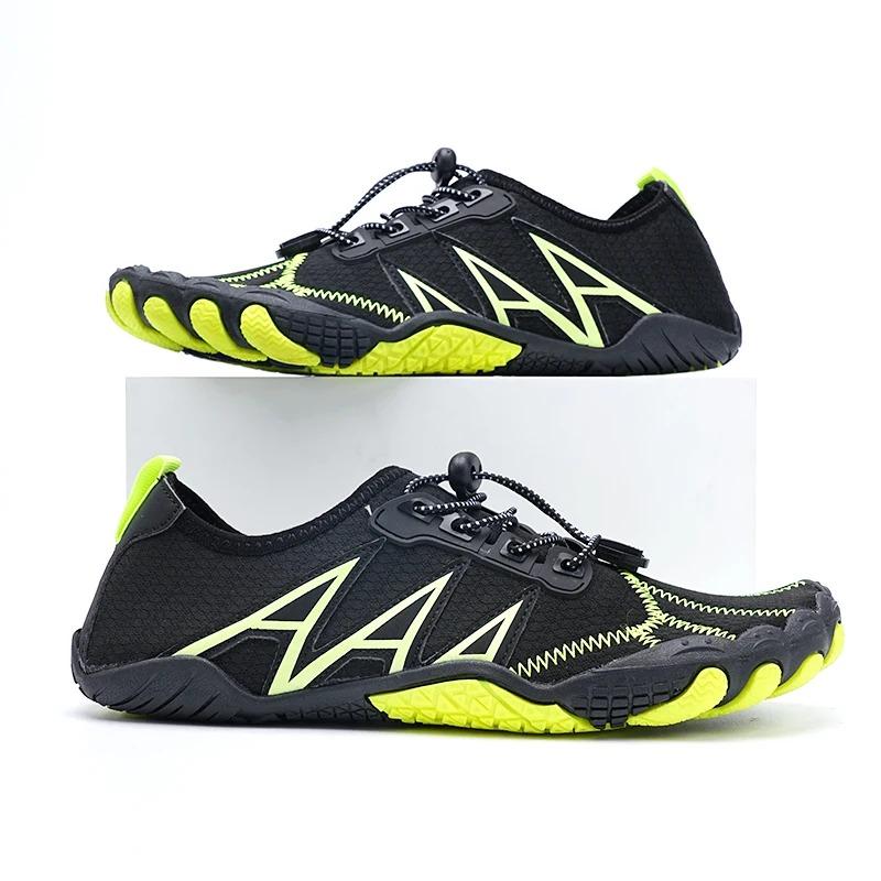 Neue Herren Schnelltrocknende Aqua Rutschfeste Wasserschuhe Damen Paare Outdoor Waten Atmungsaktive Strand Schwimmen Fünf-Finger-Sneaker 2025