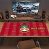 Custom Name Wrexham Afc Mouse Pad Large Gaming Table Cushion Nonslip Laptop Tablet Big Mousepad Xxl Mat Mini Pc Playmat With Lock Edge