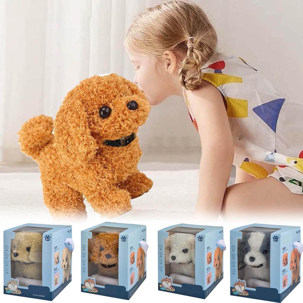 Robotické štěně Moje realistické štěně robota Robotické štěně, které je jako skutečné štěně Hračka Psi, kteří chodí a jako skutečné štěně
