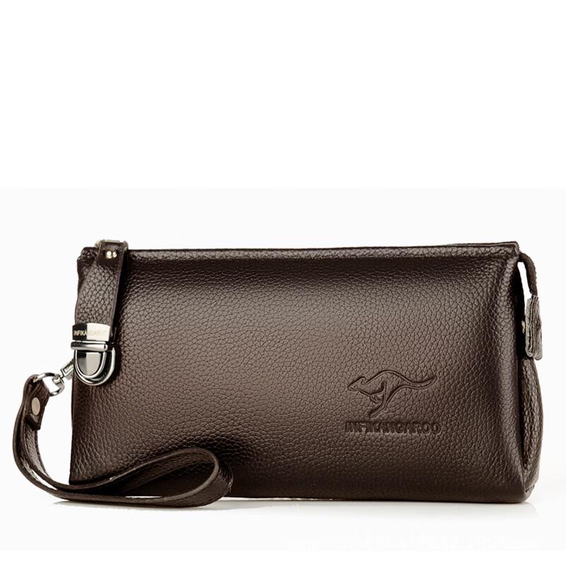 MDNG Men's Cowhide Business Clutch