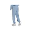 Li-Ning Vital Essential Solid Color Loose Cuff Sweatpants Unisex Bottoms Bright-Blue AKLSC87-5