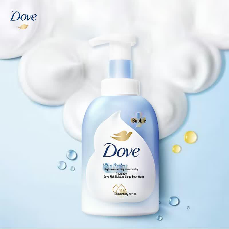 Dove Пена для душа с керамидами Глубокое питание