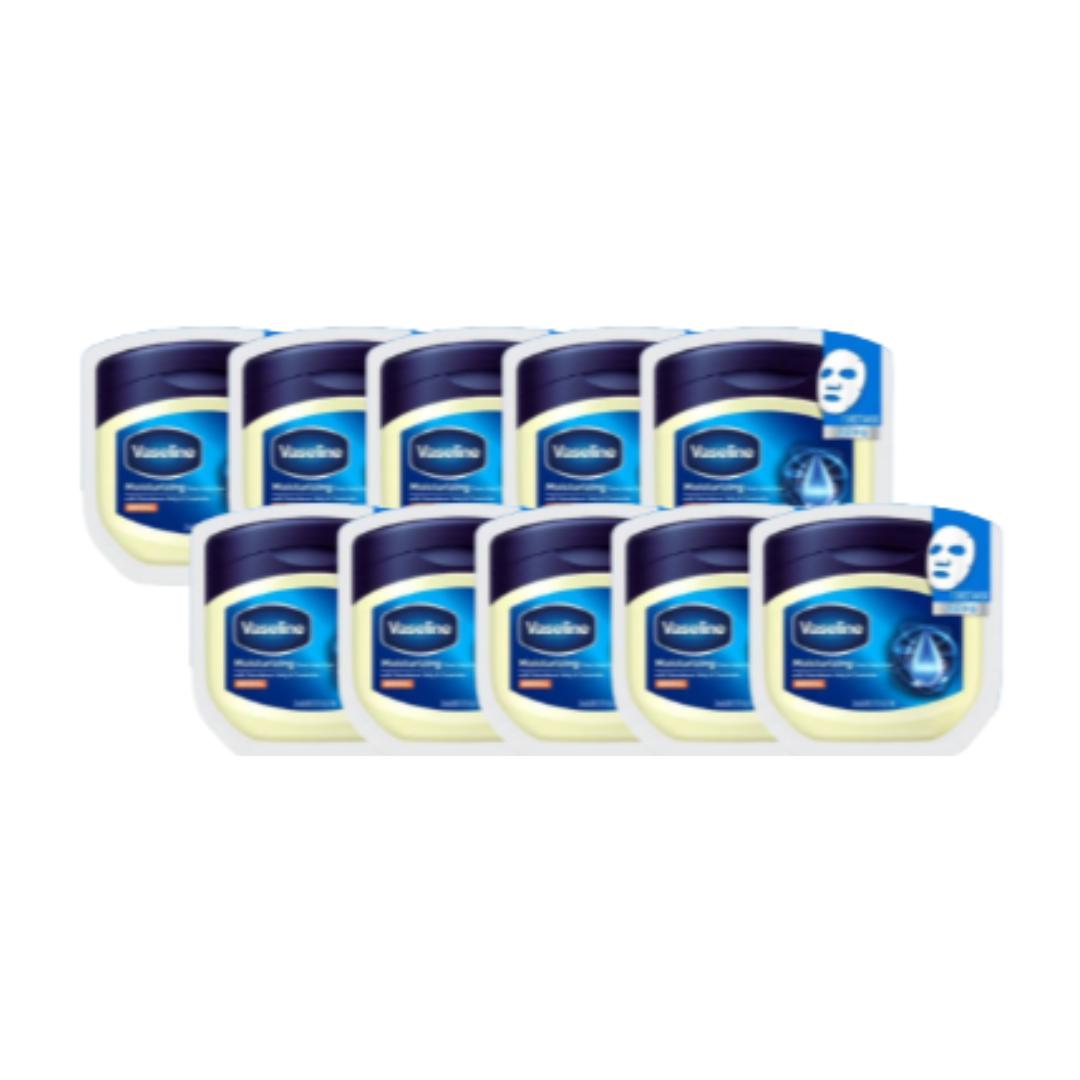 Вазелин Интенсивно Увлажняющая Тканевая Маска Упаковка 23 мл (Увлажняющий · Питательный) (15 вариантов) # Moisture 10Sheets