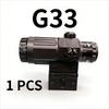 Hot Sale Holographic Red Dot Sight G43/G33 Magnifying Glass Combined Rifle Sight 20mm Guide Rail