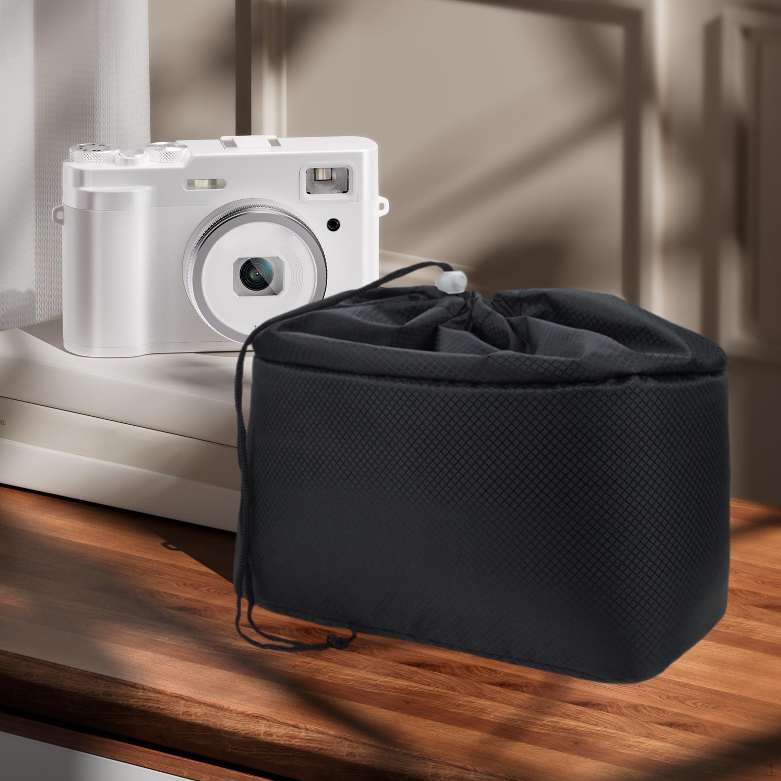 

Вставка-сумка для камеры Аксессуары для камер Портативный Складной Утолщенный Внутренний Цифровой Чехол чёрный