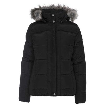 Womens/ladies Nanette Faux Fur Trim Jacket