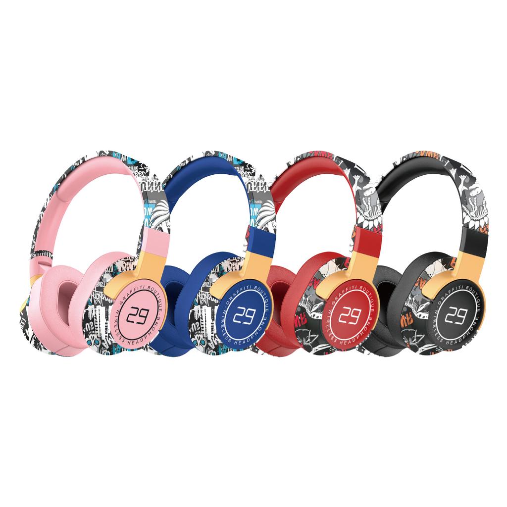 Căști fără fir SN29 TWS Garniture Bluetooth Căști stereo pliabile și reducerea zgomotului pentru tineri