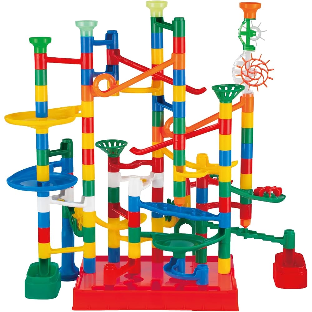 Kumon Publishing New Kumon Slope Set with 100 Balls Educational Toy for Creativity and Logical Thinking Ages 3+