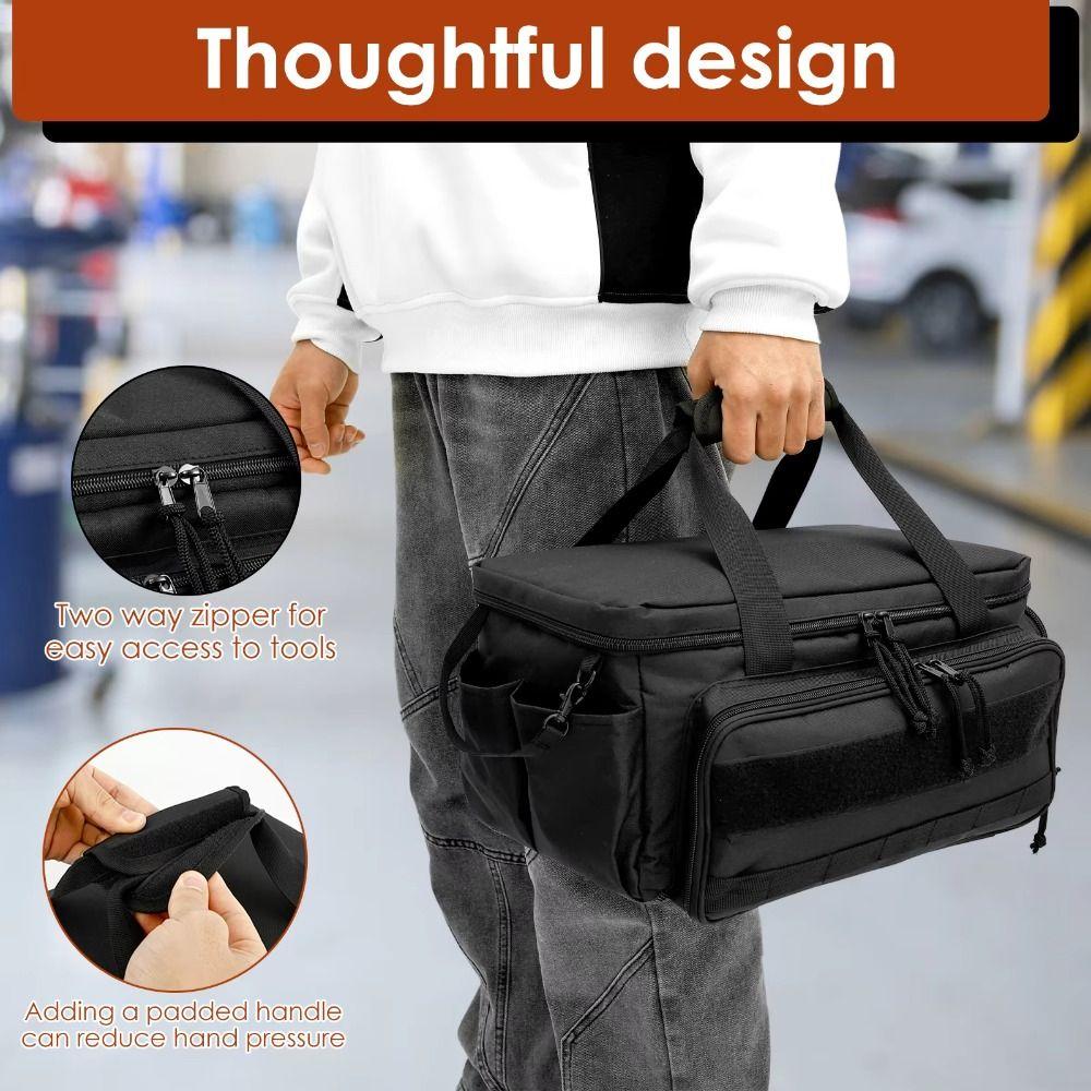 Wear-Resistant Tool Storage Bag Oxford Cloth Tool Organizer Tools Collection Bag  Repairmen