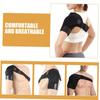 Thermal Sports Shoulder Guard With Adjustable Straps Compression & Breathable Outdoor Fitness Basketball Sports Protective Gear