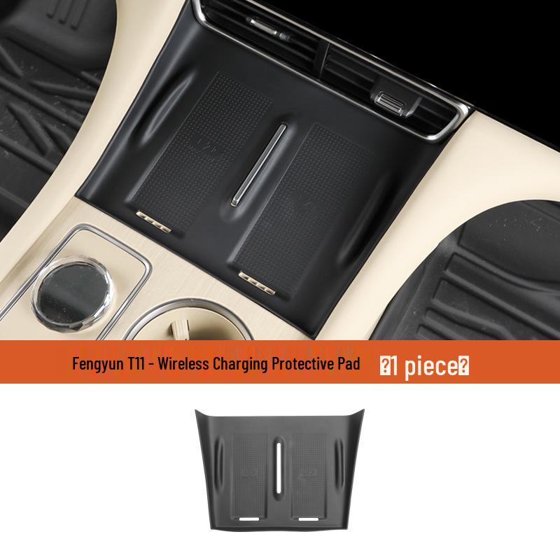 Chery Fengyun T11 Silicone Cup Holder Non-slip Protective Cover for Center Console.